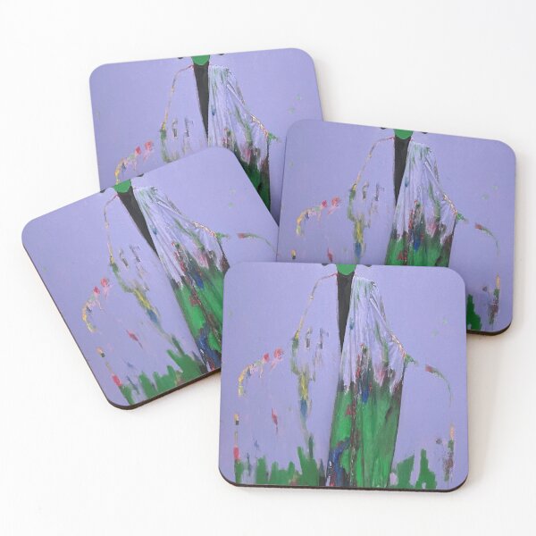 Item preview, Lilac and Green Infanta Abstract Mixed Media designed and sold by Gela Mikava.