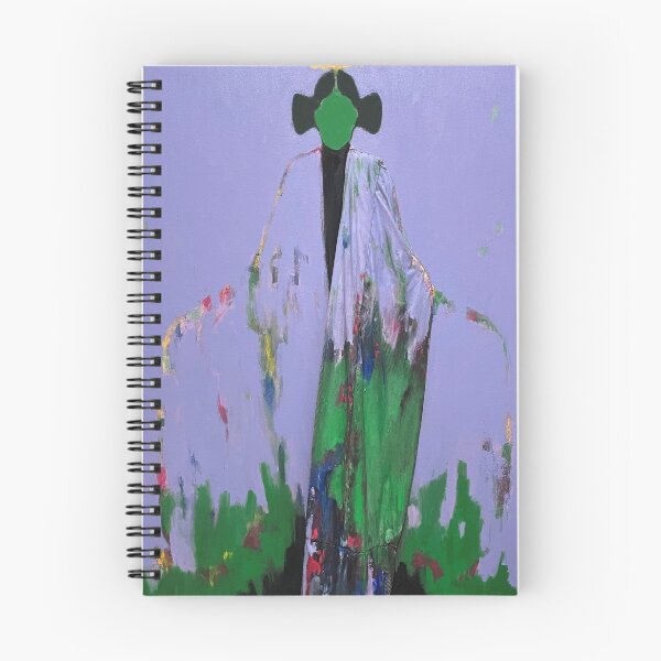 Item preview, Lilac and Green Infanta Abstract Mixed Media designed and sold by Gela Mikava.
