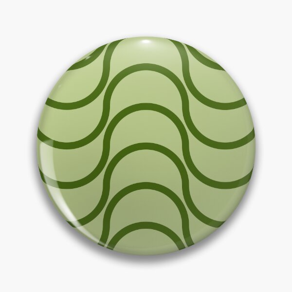 Item preview, ​Olive Green Retro Wavy Lines Minimalist Seamless Pattern designed and sold by ​Jyoti Digital Artist.