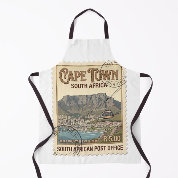 Item preview, Vintage Table Mountain Cape Town Travel Stamp designed and sold by k3rstman1.
