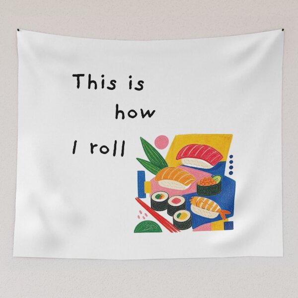 Item preview, This Is How I Roll - Funny designed and sold by evavv-studio.