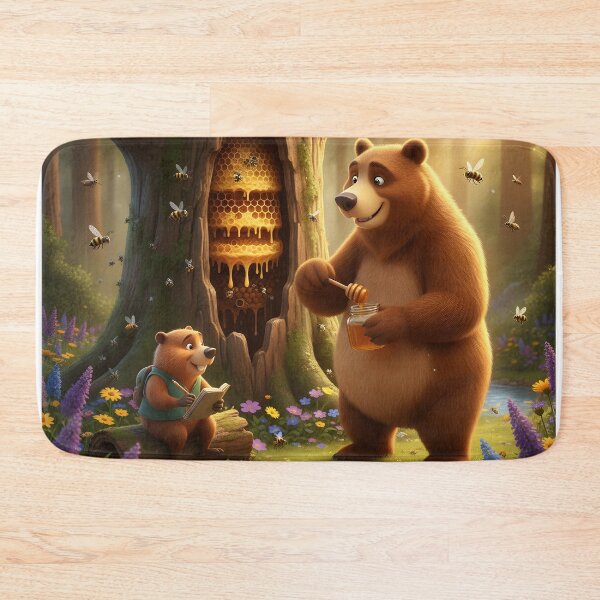 Item preview, Happy Beaver Adventures – The Honey Tree designed and sold by Clothes With Smiling Animals Walt Gral.