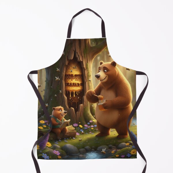 Item preview, Happy Beaver Adventures – The Honey Tree designed and sold by Clothes With Smiling Animals Walt Gral.