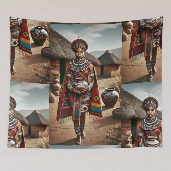Item preview, Traditional African woman designed and sold by Joshuasanga76a.