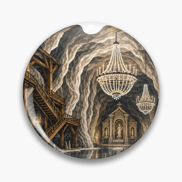 Item preview, Wieliczka Salt Mines designed and sold by ChicClicker.