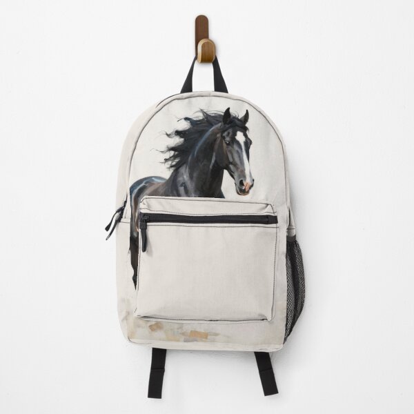 Item preview, Elegant Galloping Horses - Black horse 2 designed and sold by Lucia Amaris Art.