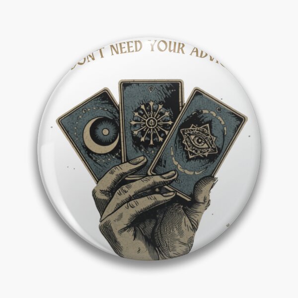 Item preview, I Don't Need Your Advice I Need To Pull Three Cards - Funny Tarot Reader designed and sold by Arcana-Archives.