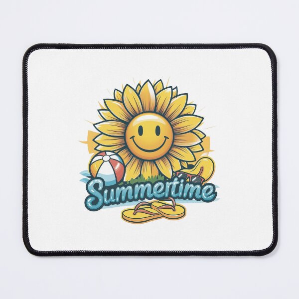 Item preview, Happy Sunflower Summertime | Cute Summer Sunshine Beach Vacation Design designed and sold by Awarrie.