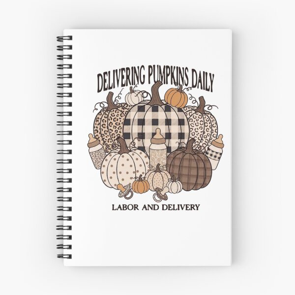 Item preview, Funny Labor and Delivery Nurse Pumpkin Delivery Fall Maternity Vintage designed and sold by mari-kayden.