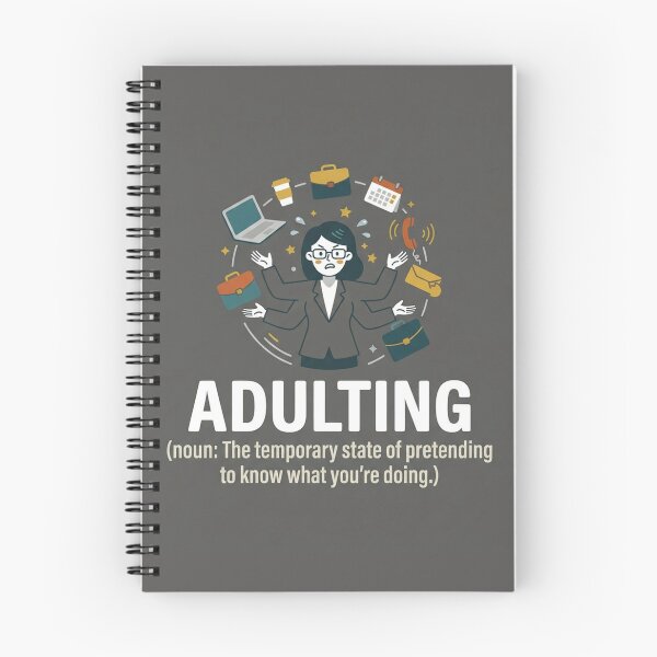Item preview, Funny Adulting Definition Busy Office Life designed and sold by Owcomm.