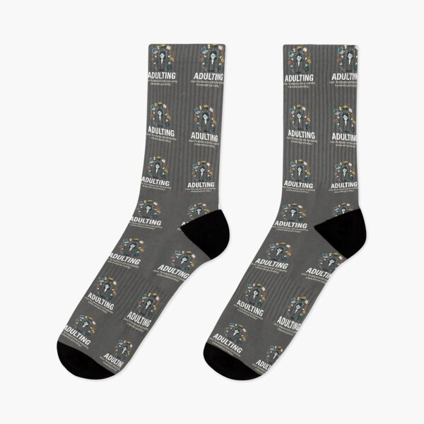 Item preview, Funny Adulting Definition Busy Office Life designed and sold by Owcomm.