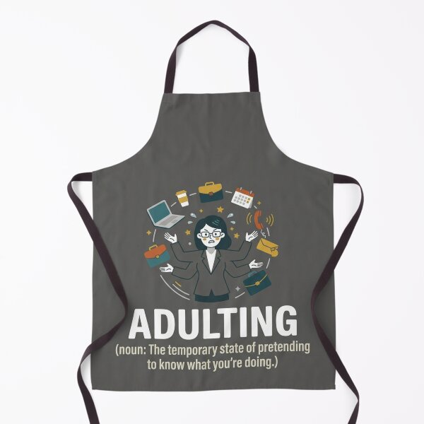 Item preview, Funny Adulting Definition Busy Office Life designed and sold by Owcomm.