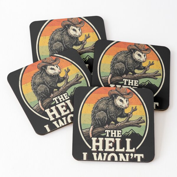 Item preview, The Hell I Wont Possum Cowboy Vintage designed and sold by florancouriei.