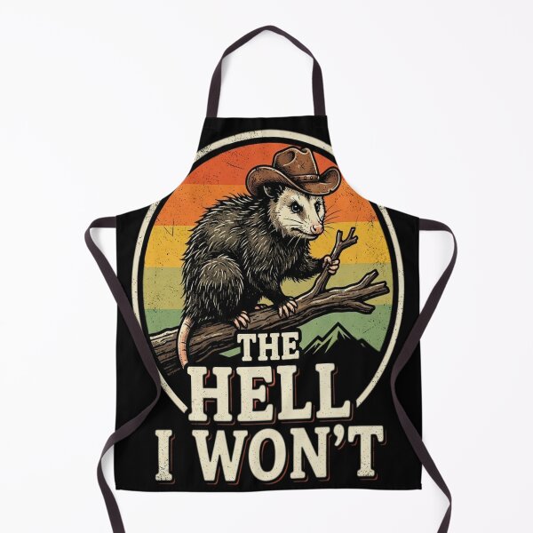 Item preview, The Hell I Wont Possum Cowboy Vintage designed and sold by florancouriei.