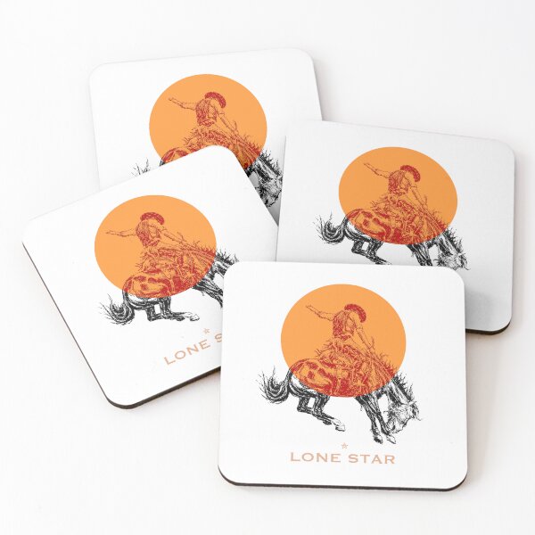 Item preview, Lone star cowboy Wht designed and sold by Harry Draws Straws.