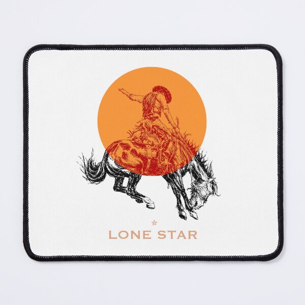Item preview, Lone star cowboy Wht designed and sold by Harry Draws Straws.
