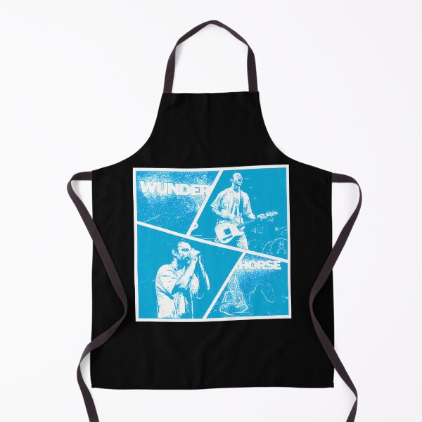 Item preview, Wunderhorse Live Concert Blue Grunge Panel Poster designed and sold by ZloppyDesign.