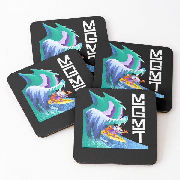 Item preview, Creature Surfing Monster Wave Vibrant Artwork designed and sold by mariaremollo10.