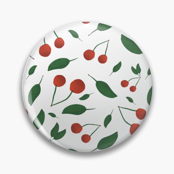 Item preview, Pretty cherries on a white background designed and sold by BelirisCréations.