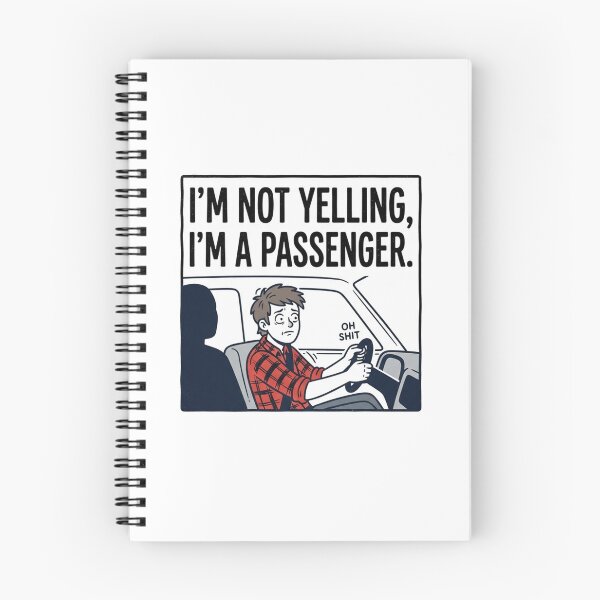 Item preview, Im Not Yelling Im A Passenger Funny Driver Design designed and sold by Owcomm.