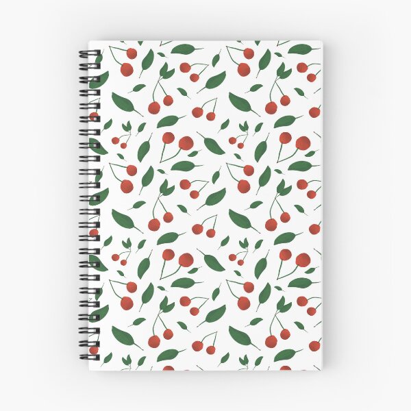 Item preview, Pretty cherries on a white background designed and sold by BelirisCréations.