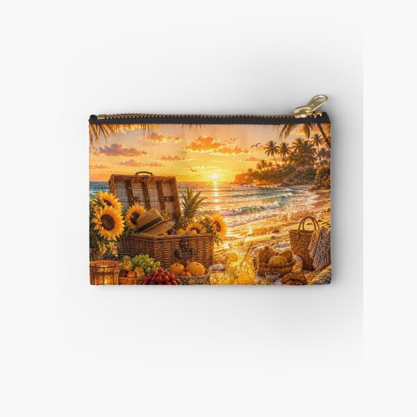 Item preview, Golden Sunset Beach Picnic designed and sold by Gold&pixels.
