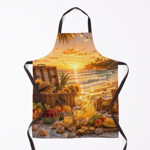 Item preview, Golden Sunset Beach Picnic designed and sold by Gold&pixels.