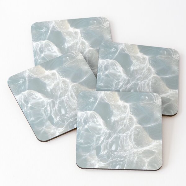 Item preview, Sunlight Water Caustics Crystal Clear Ocean Ripple Texture designed and sold by LYAN-STORE.