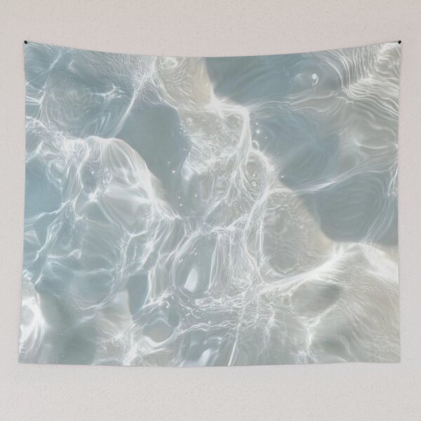 Item preview, Sunlight Water Caustics Crystal Clear Ocean Ripple Texture designed and sold by LYAN-STORE.