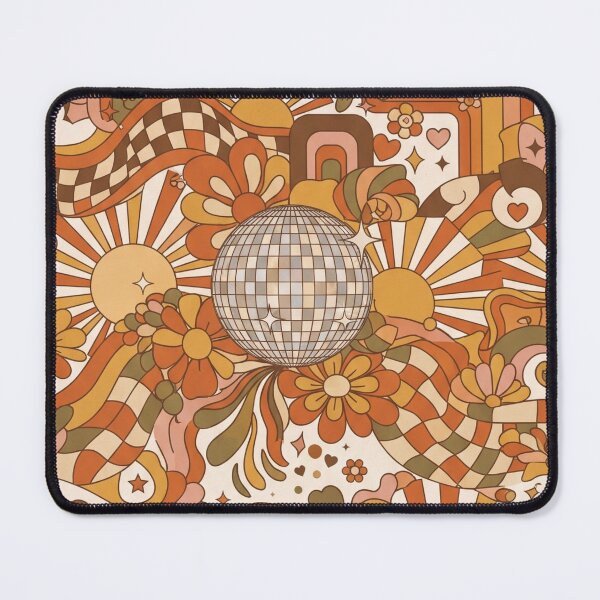 Item preview, Retro Disco Garden | Groovy 70s Seamless Pattern | Funky Modern Aesthetic designed and sold by AP Digi Store.