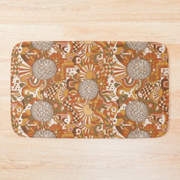 Item preview, Retro Disco Garden | Groovy 70s Seamless Pattern | Funky Modern Aesthetic designed and sold by AP Digi Store.