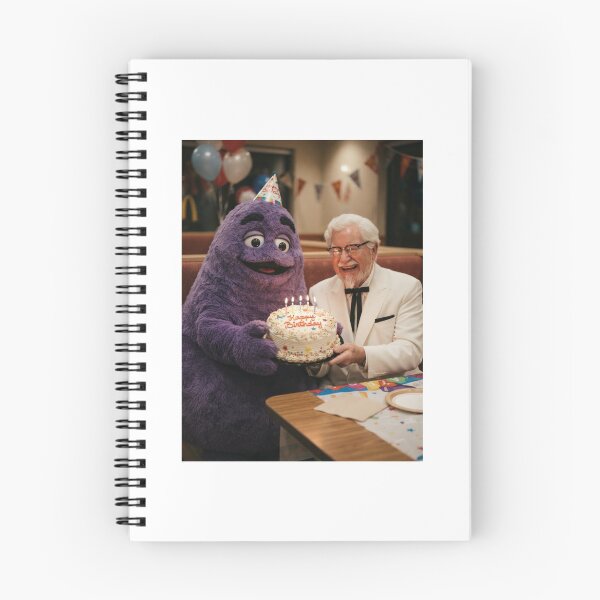 Item preview, Colonel sanders grimace Ronald mcdonald mcdonalds meme memes funny parody christmas birthday  designed and sold by CheeseBlueprint.