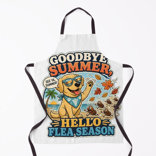 Item preview, Goodbye Summer Hello Flea Season | Funny Veterinary Humor Design designed and sold by Bettybee00.