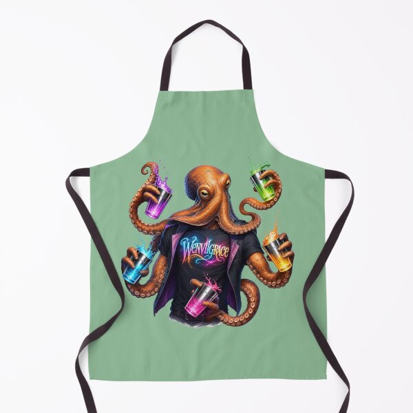 Item preview, Copy of Octopus Bartender Gift designed and sold by Wenvilgrace.
