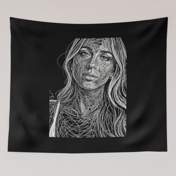 Item preview, Tate McRae Scribel art designed and sold by stoppedonlin.