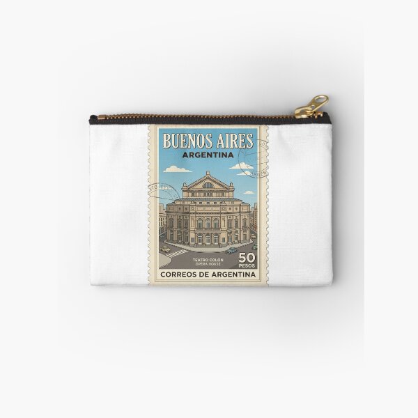Item preview, Buenos Aires Teatro Colón Opera House Travel Stamp designed and sold by k3rstman1.