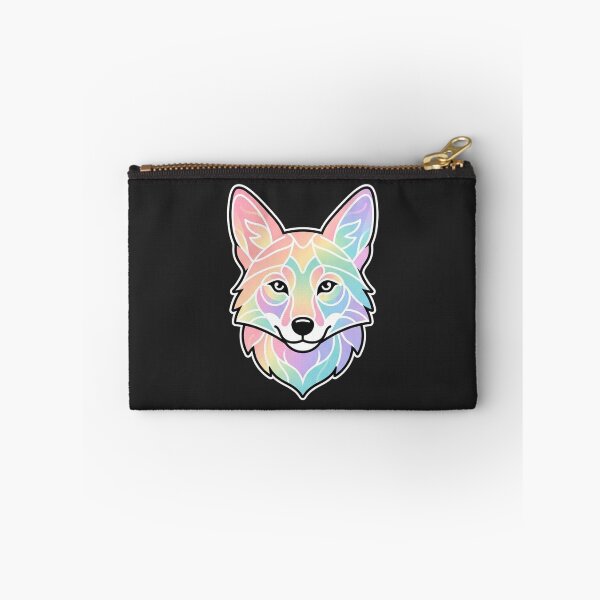 Item preview, Rainbow Pastel Fox Head Line Art Illustration designed and sold by Owcomm.