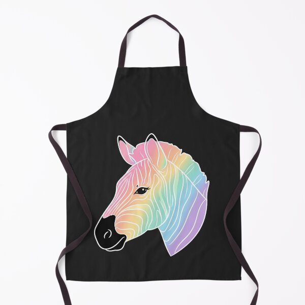 Item preview, Rainbow Pastel Zebra Head Vector Illustration designed and sold by Owcomm.