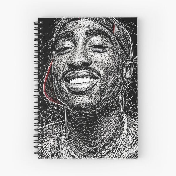 Item preview, Tupac Shakur Scribel Art designed and sold by stoppedonlin.