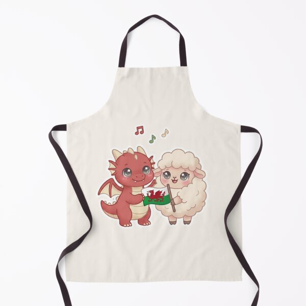 Item preview, Dragon and Sheep Hugging – Cymru Friendship designed and sold by Cerys-GS.