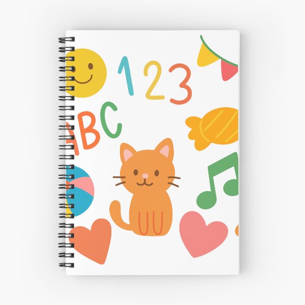 Item preview, Cute Hand Drawn Cat ABC Vector designed and sold by Porpor Artwork.
