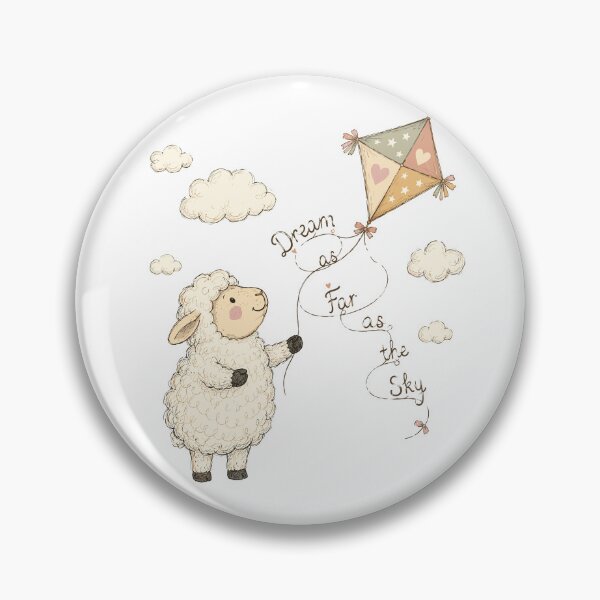 Item preview, Cloud Chaser - Cute Sheep designed and sold by bapupa.