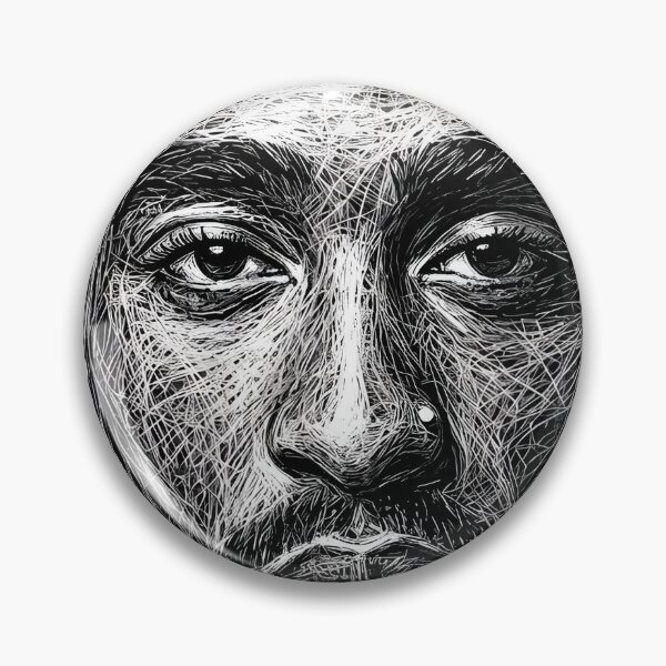 Item preview, Tupac Shakur Scribel Art designed and sold by stoppedonlin.