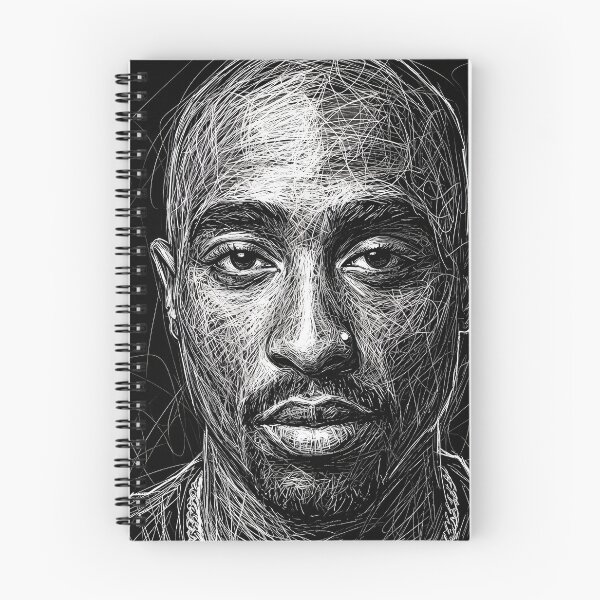 Item preview, Tupac Shakur Scribel Art designed and sold by stoppedonlin.
