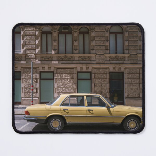 Item preview, Vintage car parked on a street in Vienna designed and sold by WorldScenery.