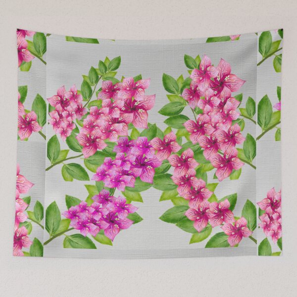 Item preview, Bougainvillea Heart - Pink Botanical Study - Original Artwork by Steven Bulloch designed and sold by Cobalt & Stone Art.