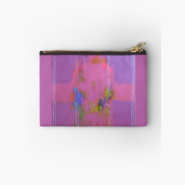 Item preview, Pink and Purple Abstract Figure Linear Painting designed and sold by Gela Mikava.