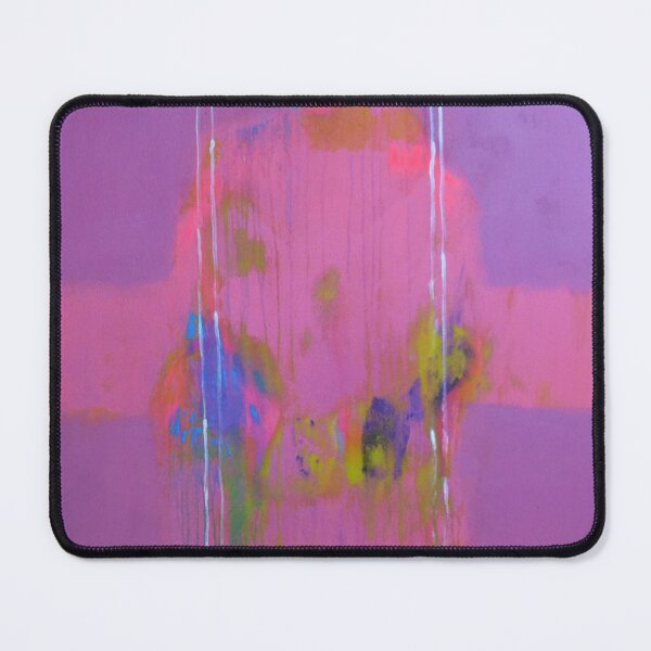 Item preview, Pink and Purple Abstract Figure Linear Painting designed and sold by Gela Mikava.