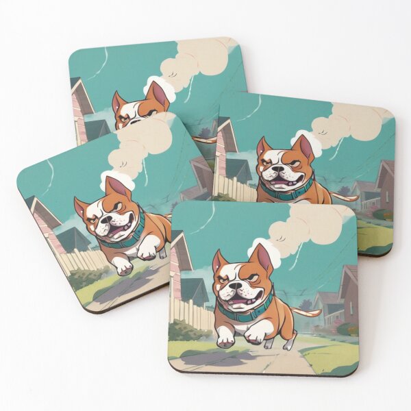 Item preview, Animation - Stylized Animated Dog, Festive Chase in Urban Setting designed and sold by World-Pets.