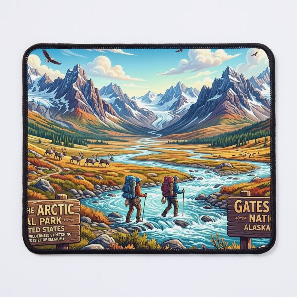 Item preview, GATES OF THE ARCTIC NATIONAL PARK designed and sold by likbatonboot.